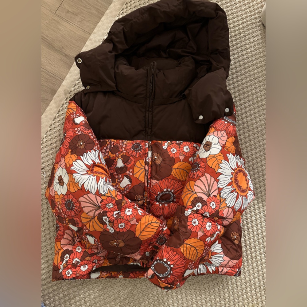 Zara puffer coat